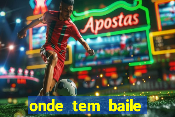 onde tem baile hoje em joinville